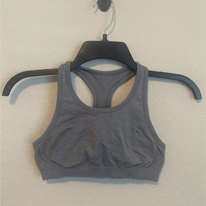 Athleta Girl Gray Sports Bra
